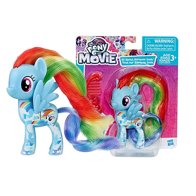 My Little Pony Magic Rainbow Dash One Piece Аниме экшн Фигурки игрушки модель для детей детский