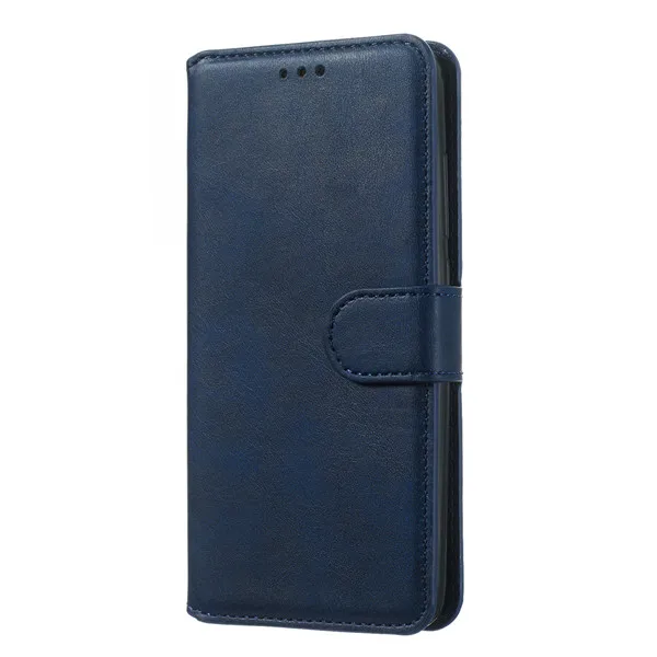 Blue Xiaomi Redmi 7A Чехол 5.45 дюймов Ретро Магнитный Кошелек Книга Кожаный откидной Чехол на для Xiaomi Redmi 7A 7 A Чехол Чехлы Задняя обложка Телефона Сумка - Цвет: Blue