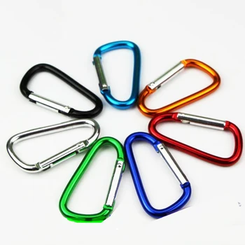 

20Pcs Carabiner Keychain Snap Clip Carabiner Key Hooks Rock Climbing Camping Equipment Outdoor Survival Kit Mosqueton Metal Clip