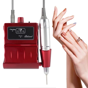 

Pro 30000RPM Portable Electric Nail Drill File Equipment Manicure Machine Pedicure Manicure Nail Milling Cutter Nail Art Tools