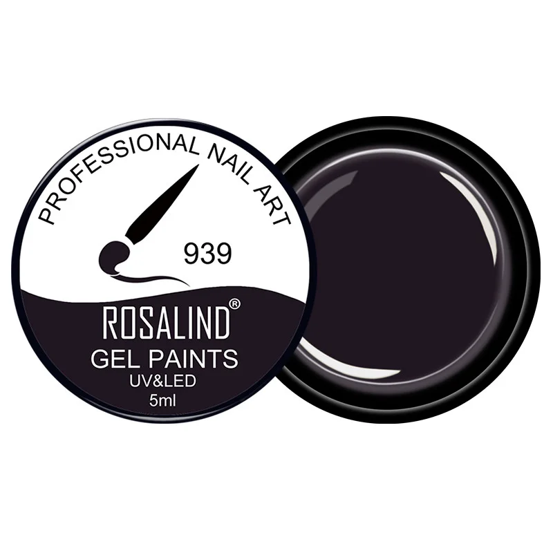 GN08-ROSALIND ROSALIND 5 мл Гель-лак для рисования 142 цветов набор гель-лаков для ногтей для маникюра Сделай Сам верхнее Базовое покрытие Hybird дизайн праймер для ногтей - Цвет: GN08-ROSALIND