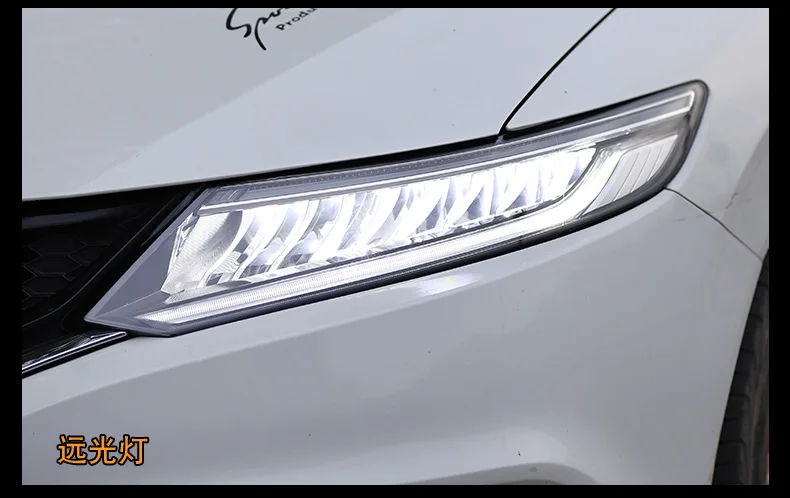 Автомобильные фары комбинации для Honda jade 13-19 фар сборки четырьмя дверцами изменение Xenon светодиодный фары светодиодный Улучшенный