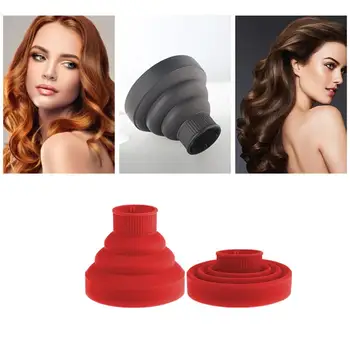 

New Professional Hair Styling Accessories Curl Dryer Diffuser Gale Wind Mouth Cover Hair Hood Dryer Styling Hood
