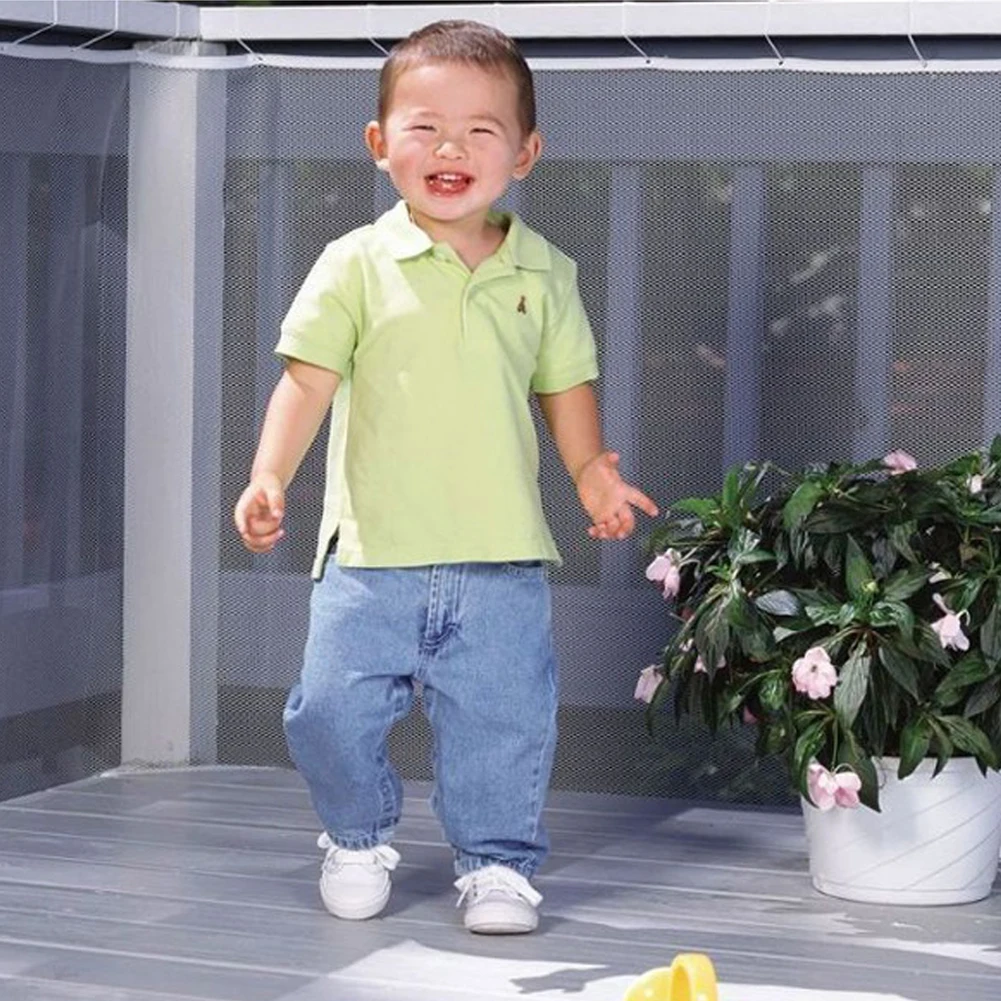 

Children's Balcony protection net guardrail indoor safety outdoor for children Net Balcony Baby Safety Fence Stair
