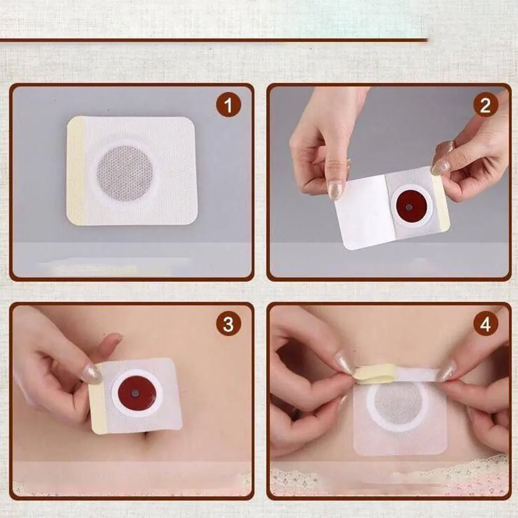 Natural Chinese Medicine Potent Slimming Paste Stickers Belly Patch Skinny Waist Fat Burning Slimming Losing Weight 5