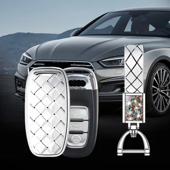 

Key Ring Protection Cover For Audi A1 A2 A3 A4 A5 A6 A7 A8 Quattro Q3 Q5 Q7 2009 2010 2011 2012 2013 2014 2015 Protect Case