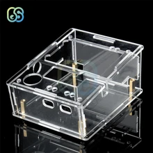 Akrylowa skrzynka dla Mega328 Tester próbnik elektroniczny LCR dioda pojemnościowy miernik parametru ESR DIY Kit