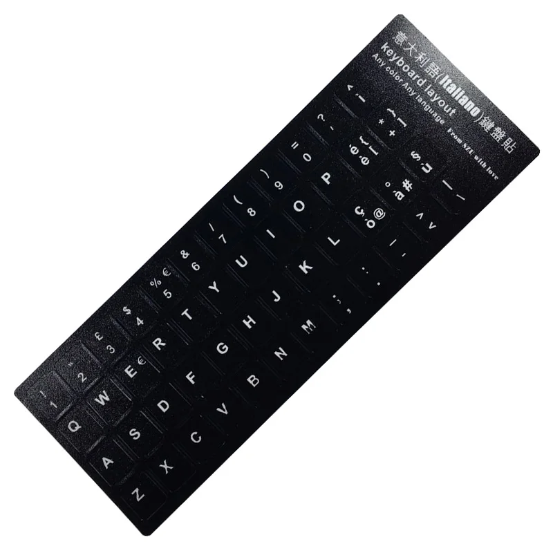 Keyboard cover Stickers for Laptop PC Keyboard 10" to 17" Computer Standard Letter Layout Keyboard Covers Film-2