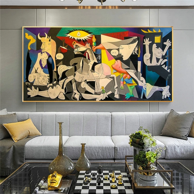 Картины на холсте Guernica от Picasso Репродукция картин знаменитые плакаты и принтов
