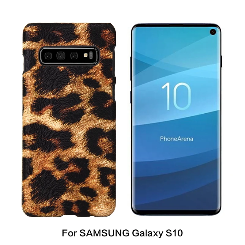 Capa ETUI Fundas Роскошный кожаный чехол с леопардовым принтом для телефона Samsung Galaxy S8 S8 Plus S9 Note 8 9 Coque - Цвет: 4