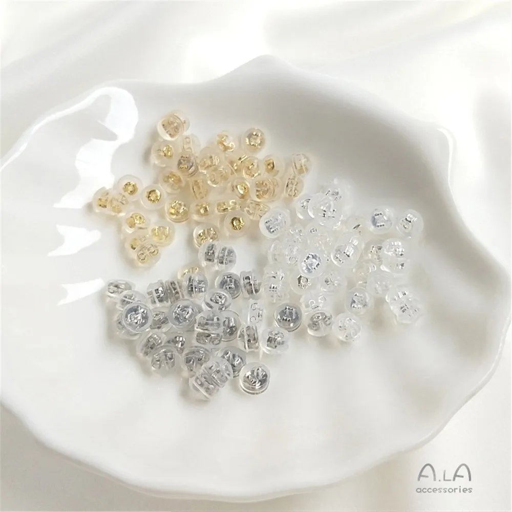 14K позолоченные ушные колпачки