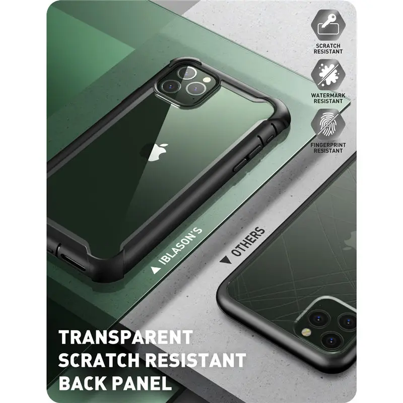 I-BLASON для iPhone 11 Pro Max чехол 6,"( выпуск) Ares полный корпус Прочный Прозрачный бампер крышка со встроенной защитной пленкой