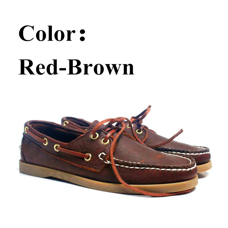 handmade boat shoes