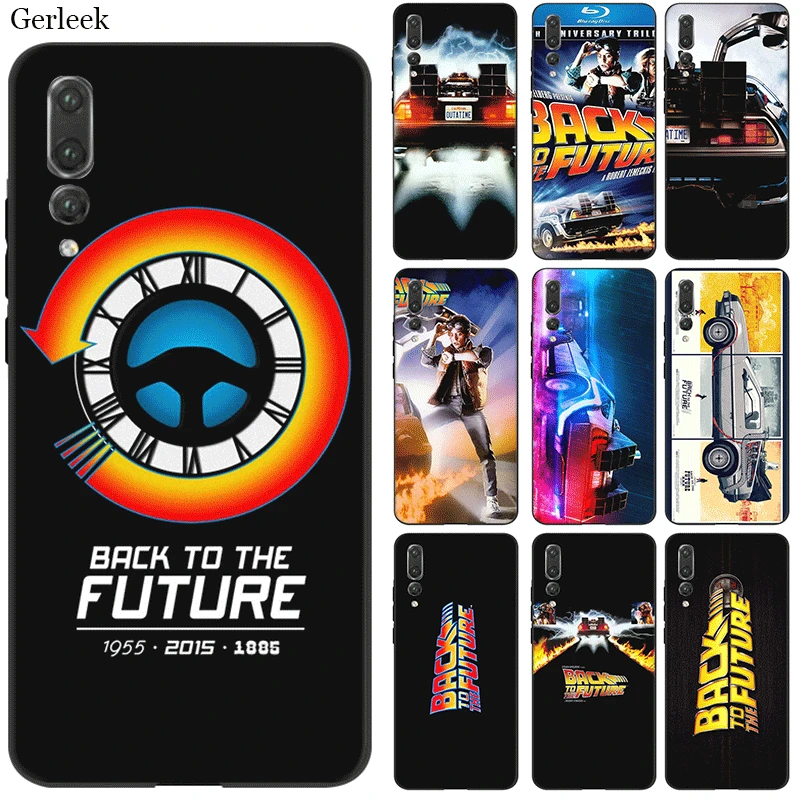 

TPU Mobile Phone Case Cover For Huawei Y6 Y5 Y7 Y9 Mate 10 20 Nova 2i 2 3 3i 4 Lite Pro Back To The Future Boy Shell Bag