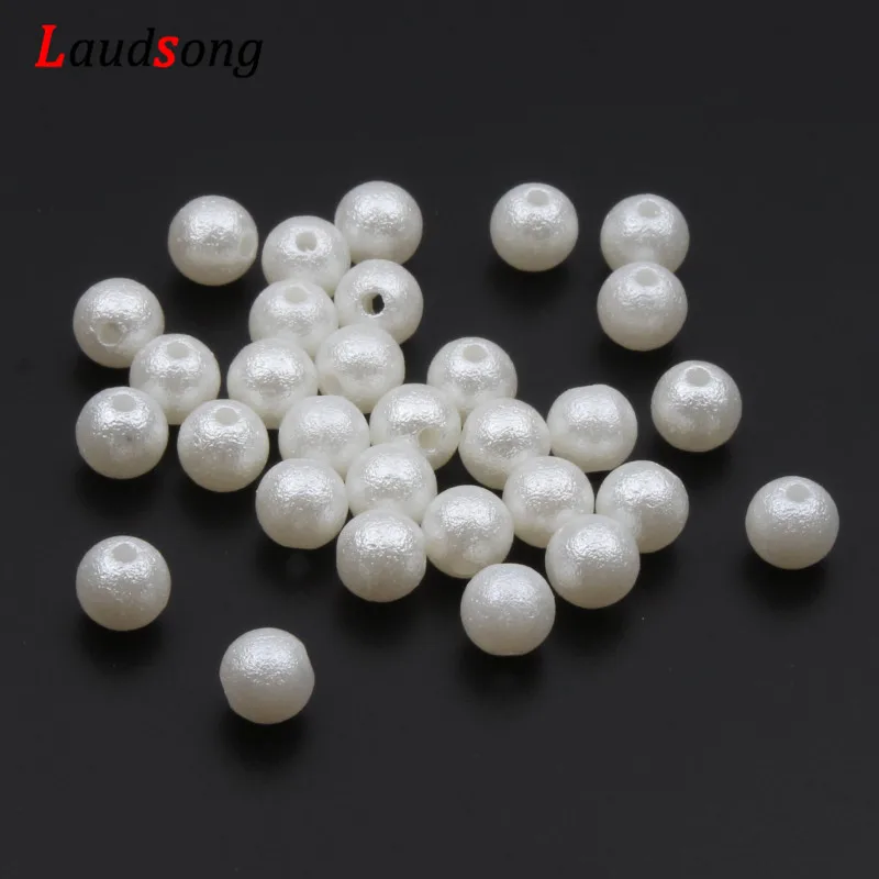 Aproximadamente 100 Piezas De Vidrio Redondo Mate De 8mm, Pulsera Y