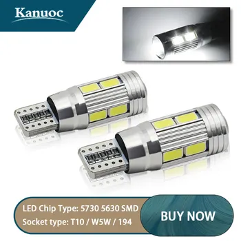 

T10 W5W LED Car Canbus Bulb 194 led for Peugeot 206 406 508 307 406 3008 Accessories Interior Dome Light Reading Lights