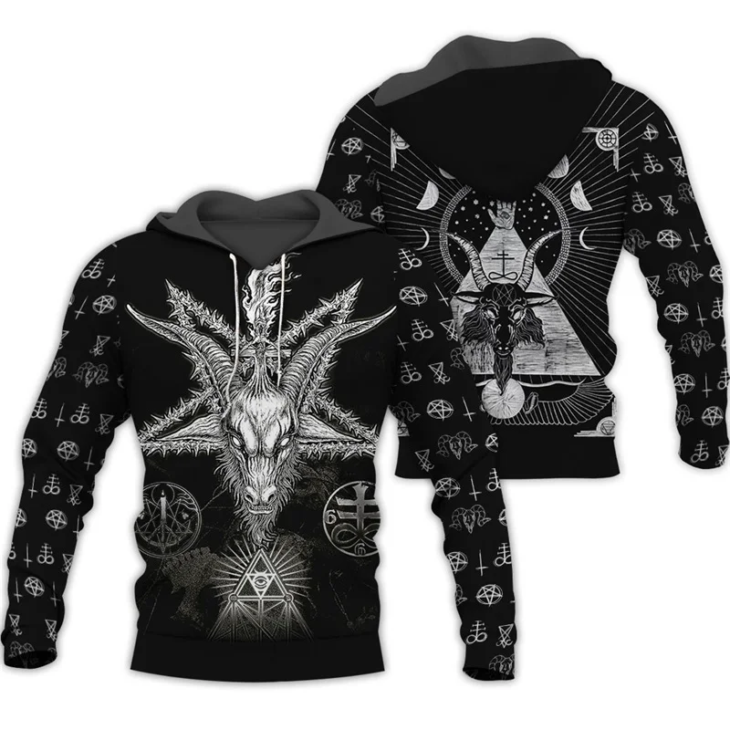 

2020 Newest Fashion Satan 3d All Over Printing Hoodies / Sweatshirt/Zip Jacket Unisex Funny Streetwear Hoodie tops 136