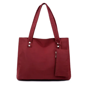 

Shoulder Bag shopping Tote Beach Bags Oxford Large Capacity Long 2 Piece Set Women Designer Nylon Handbags Stationery Supplies