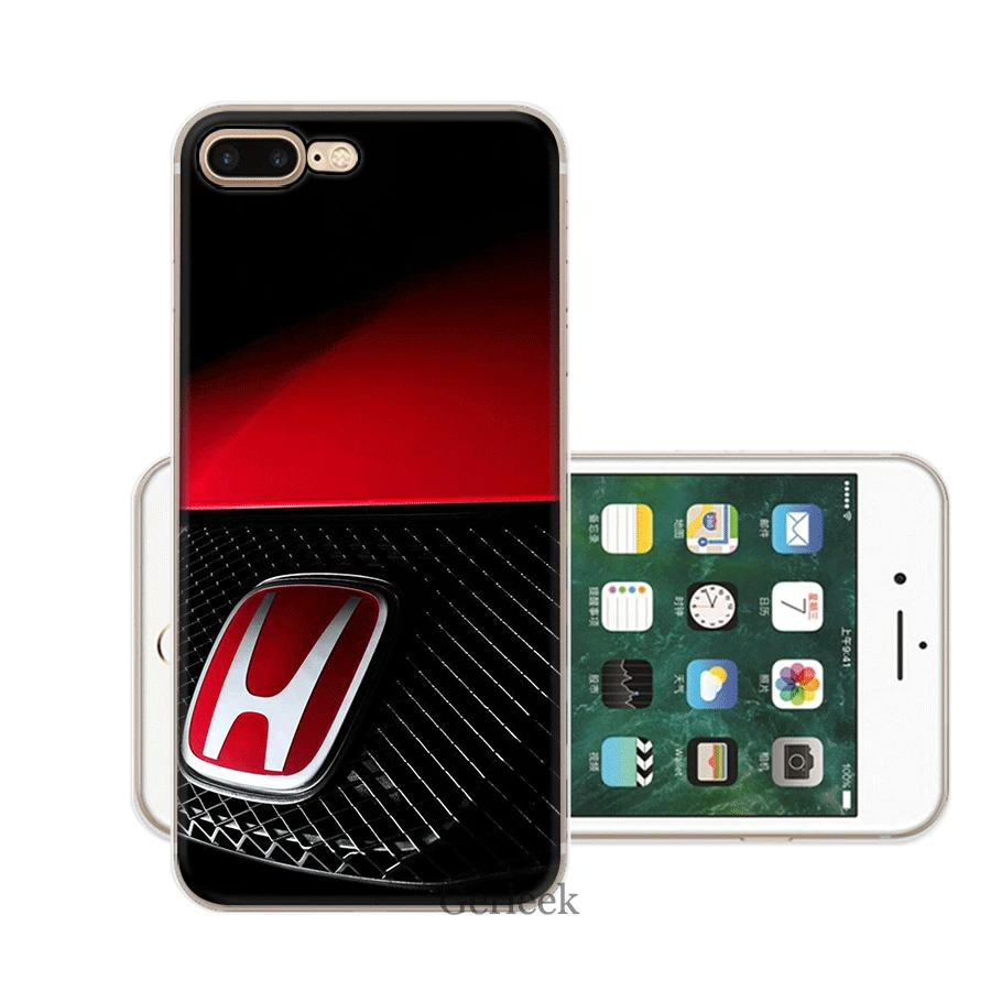Mobile Cell Phone Case TPU for iPhone 11 Pro XR X XS Max iPhone 7 8 6 6S Plus 5 5s SE Cover Honda