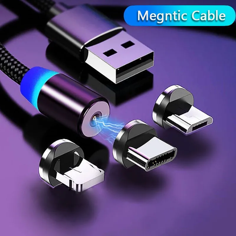 

2A 1M 2M USB Cable Magnetic Charge Cable Micro-USB Android Line Magnetic Charging