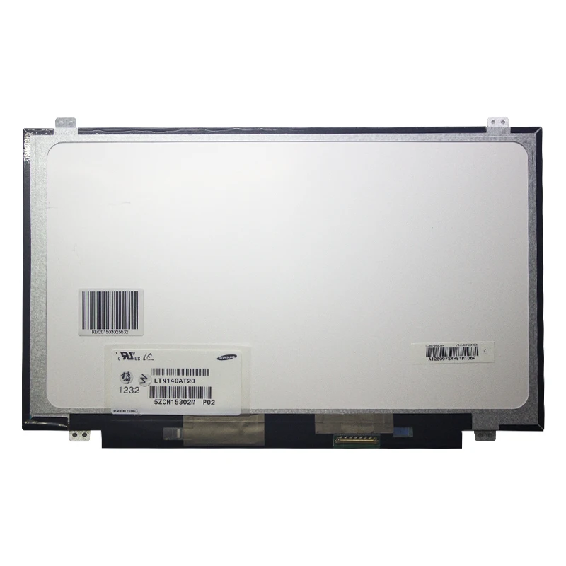 14 0 ''тонкий LTN140AT20 подходит для LTN140AT28 N140B6-L06 B140XW03 V.0 LTN140AT11 ЖК-экран матрица 40 Pin |