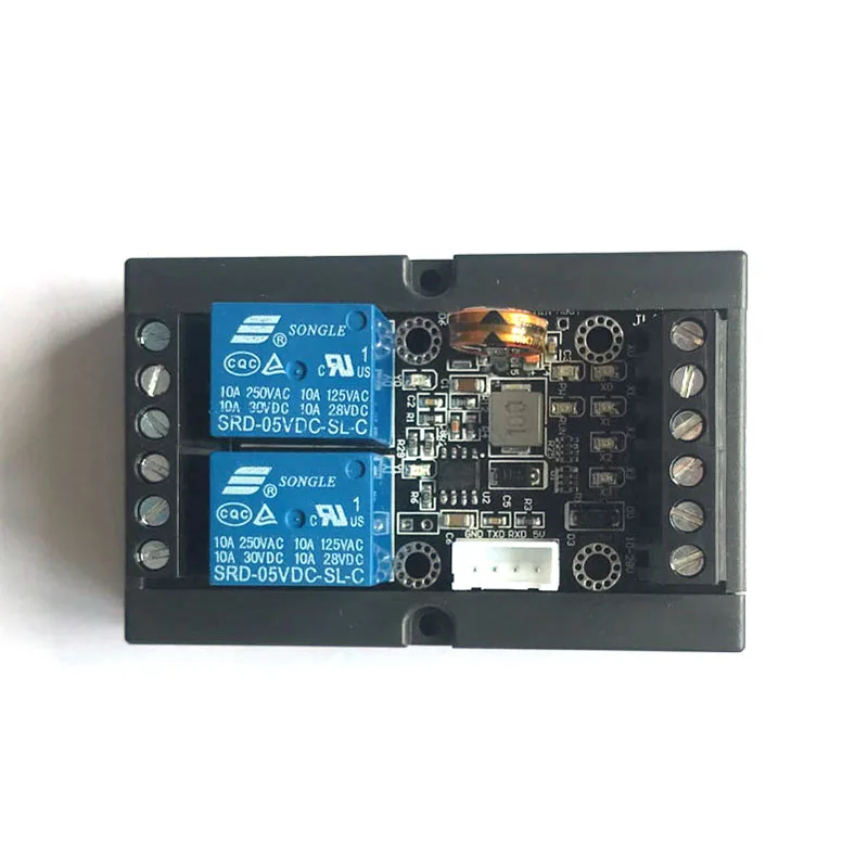 PLC FX1N-06MR промышленный релейный модуль задержки пуска модуль с оболочкой+ линия программирования