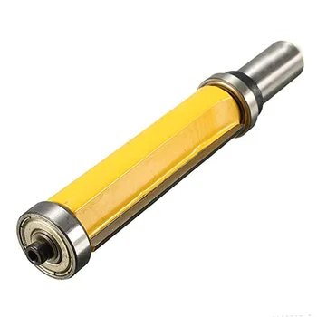 

1/2 Inch Shank Flush Trim Router Bit Top with Bottom Bearing Woodworking Tool Drop Ship