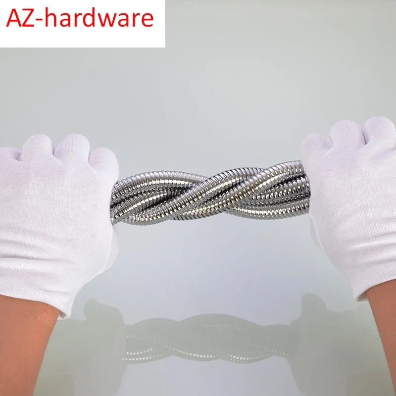 Plumbing Hoses Shower hose stainless steel encrypted explosion-proof shower head water pipe nozzle connection pipe fittings