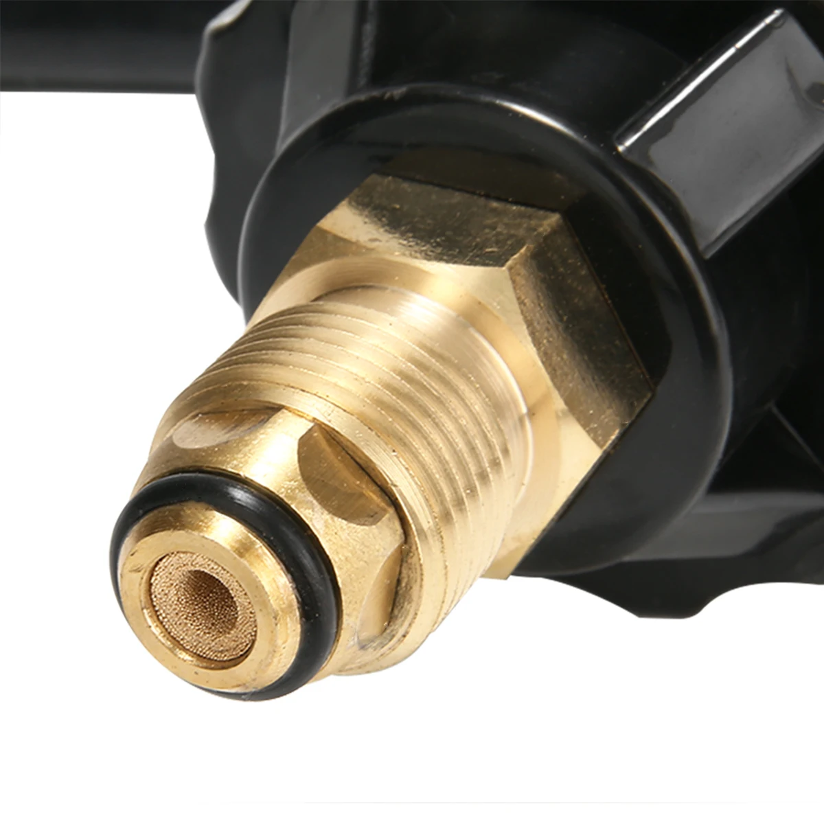 Helium Latex Balloon Air Inflator Regulator with Pressure Gauge for G5/8 Tank Valves 3000PSI Pressure Reducer
