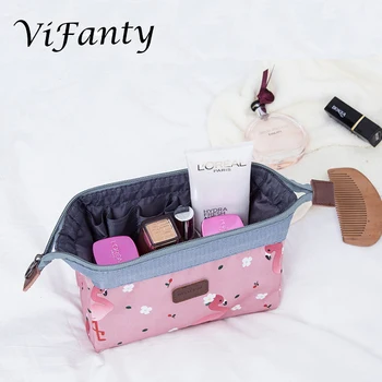 

Makeup Bag Small Travel Cosmetic Bags Pouch Canvas Fashion Jewelry Organizer Case for Women Girls Portable Zipper Toiletries bag