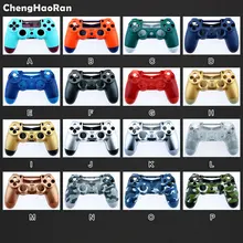 ChengHaoRan для PS4 Pro корпус оболочки передний Твердый чехол Крышка для PS4 Pro/Slim 4,0 V2 Gen 2th контроллер JDM 040 JDS-040