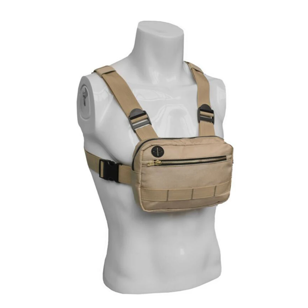  Hunting Vest Bags Tactical Molle Pouch Utility Gadget Holder Multifunctional Shoulder Waist Packs Bags Shooting Large Capacity