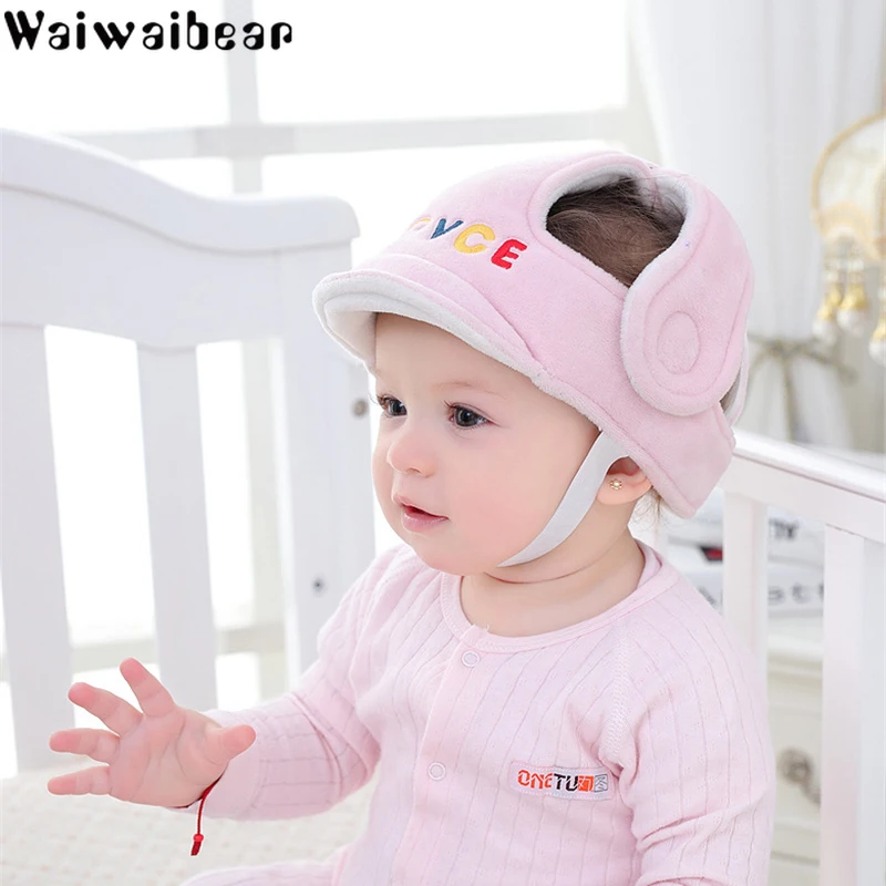 Infant Head Protection Hats Adjustable Baby Helmet Protective Pillow Head Protector Cushion Cap for Children Learning To Walk