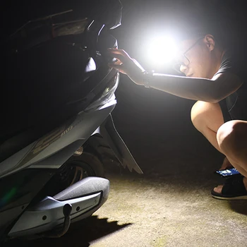 

USB Rechargeable Waterproof Outdoor Camping Headlight Camping Headlight Stepless Dimming Portable COB LED Headlamp