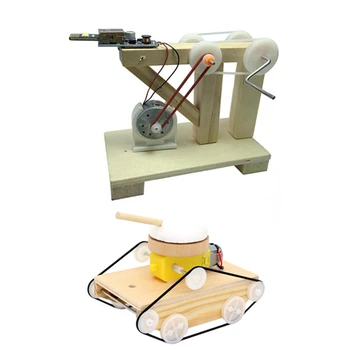 

Dynamo Generator Model Wood Invention Science Physical & Assemble Tank Cars Model Kits Science Invention