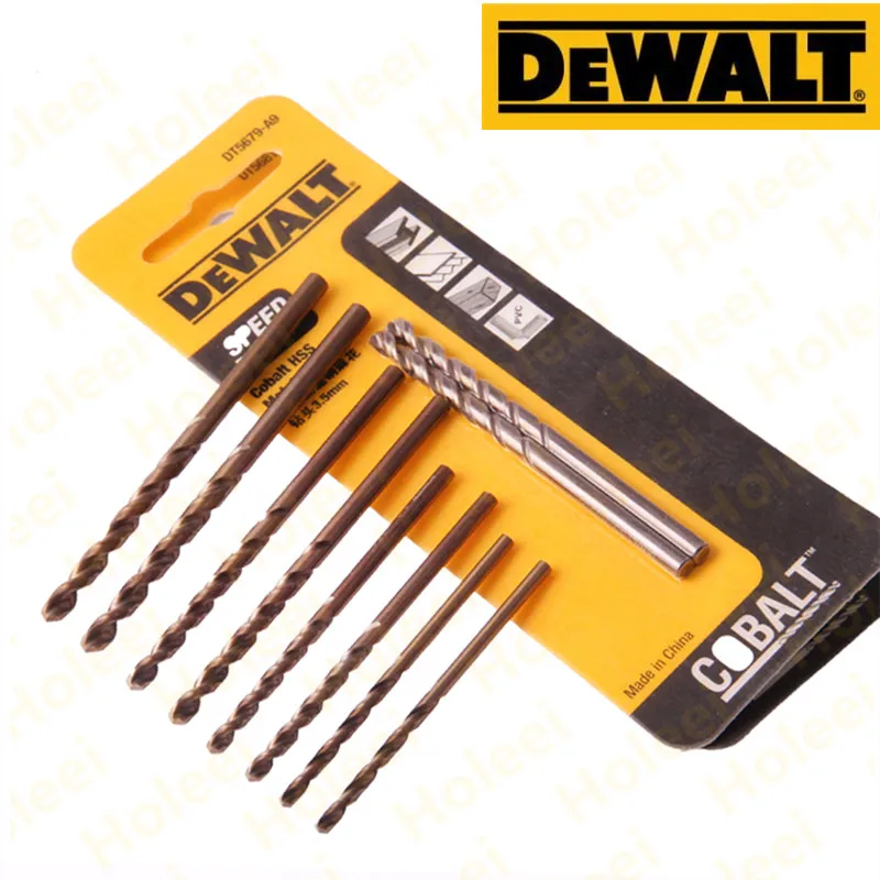 Оригинальная аутентичная спиральная насадка DEWALT из кобальтовой нержавеющей