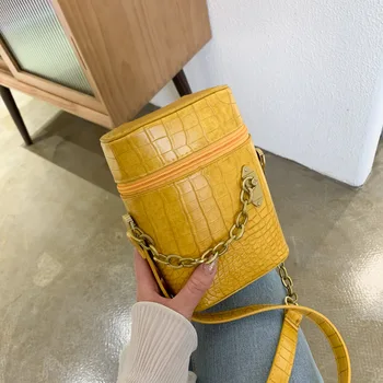 

Mini bucket new fashion mini ins retro bag chain portable messenger womens handbags and purses women bag designer bags
