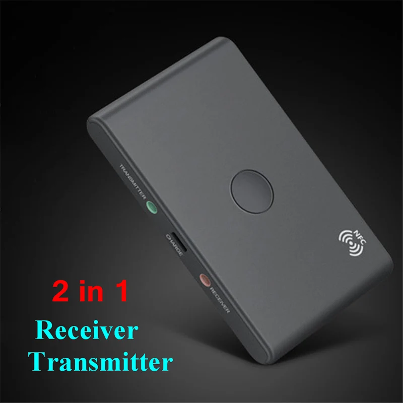 2 In 1 Wireless Adapter Receiver Transmitter Bluetooth 4 2 Adapter Music for TV Headphones Speakers