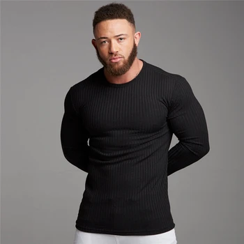 

ELI22 2020 New Mens Compression Skinny T-shirt Casual Quick dry Tee shirt Male Gyms Workout Tops Fitness Sports Clothing