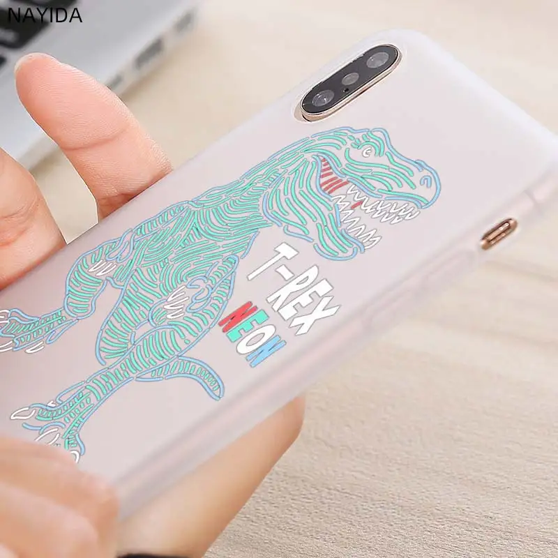 Мягкий чехол для Xiaomi 10 8 A2 A3 Cc9 Lite Mi 9se A1 6X 5X Note Pro nimal Dinosaur|Бамперы| |