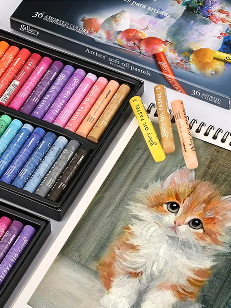 

Mungyo Gallery Artists Soft Oil Pastels Set 12/24/48 Colors Non Toxic Adult Kids Drawing Art Supplies Painting Stick Coloring