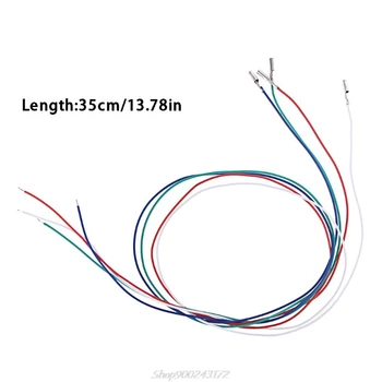 

3/4PCS Cartridge Phono Cable Leads Header Wires for Turntable Phono Headshell Au05 20 Dropship