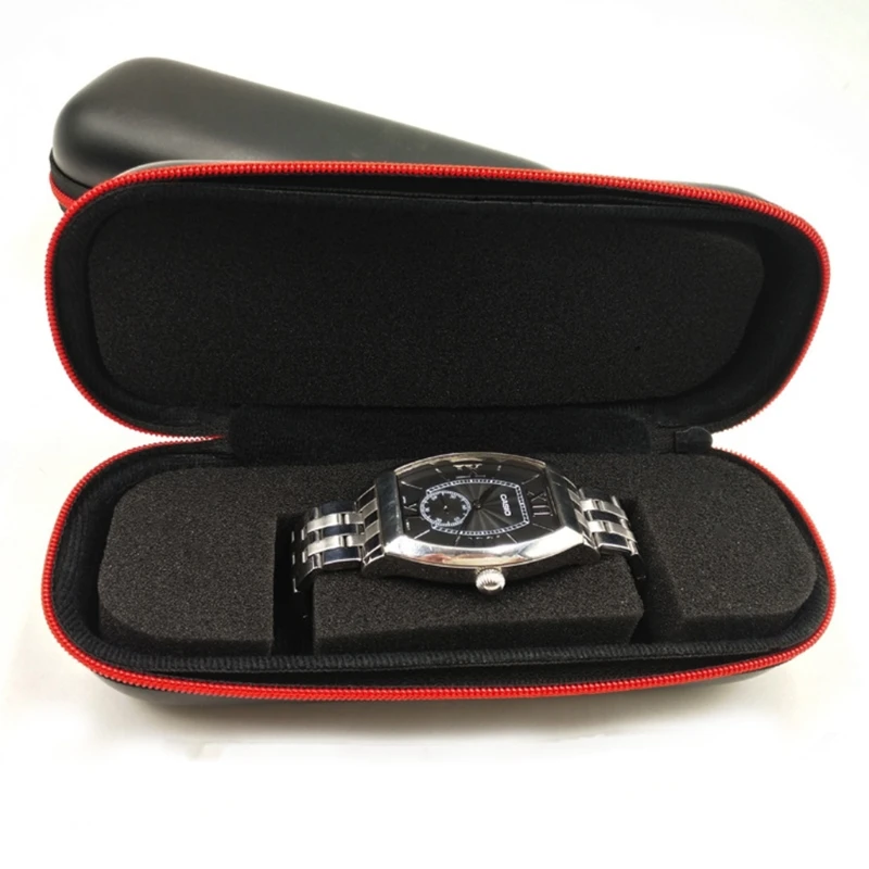 EVA Watch Box Handmade Watch Roll Travel for Case Wristwatch Storage Box Portable Vintage watch storage box watch storage bag watch storage pouch