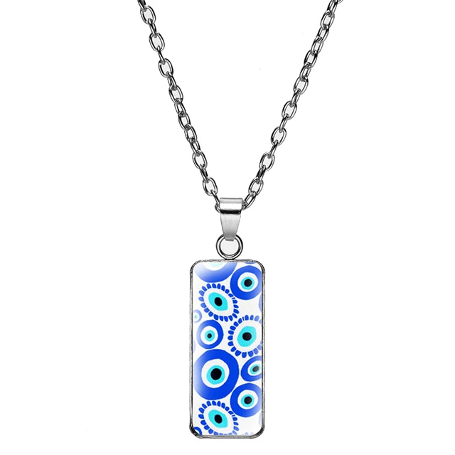 Rectangular Necklace Fashion Turkey 