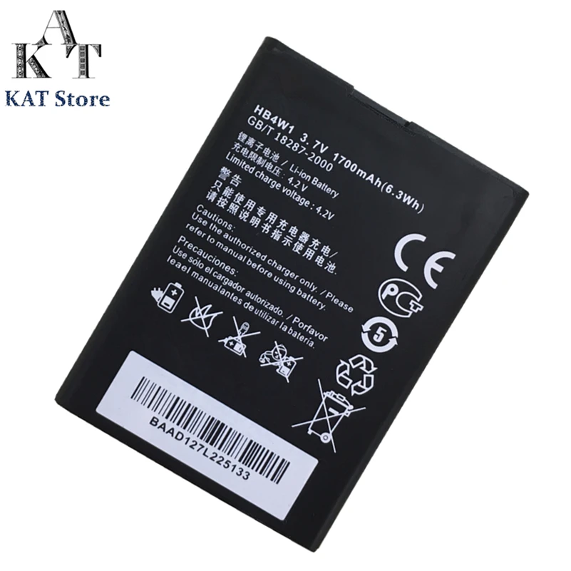 Аккумулятор KAT для телефона Huawei Ascend G510 G520 G525 Y210 Y530 U8951 T8951 C8813/Q/DQ C8813D батарея HB4W1