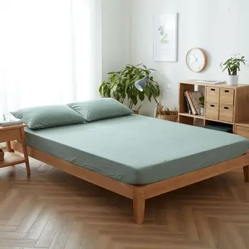 

12 Color Bed Sheets Matress Cover 100% Cotton Mattress Protector Cover Proof Bug For Mite Size 6 Bed Dust Pad Mattress Mattress