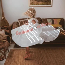 BoBomoon/ г. Летнее платье-пачка для маленьких девочек; красивые вечерние платья принцессы на Рождество, День благодарения; элегантное платье для девочек