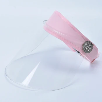 

Anti-Saliva Dustproof Mask Transparent Flip Up Safety Faces Shields Screen Head Face Respiratory Tract Protection Masques