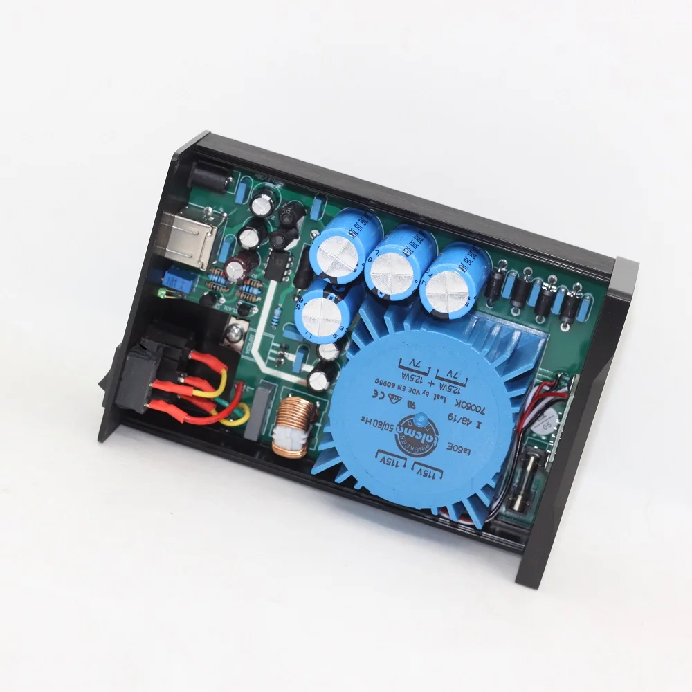 

3.5A 5V Dual USB Output Low Noise 25W Linear Power Supply Regulated Double 5V 5.5*2.1 Display Screen PSU