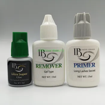 

Eyelash extensions glue 5ml lasting over 6weeks dring time 1-2 seconds ,primer 15ml,remover 15ml